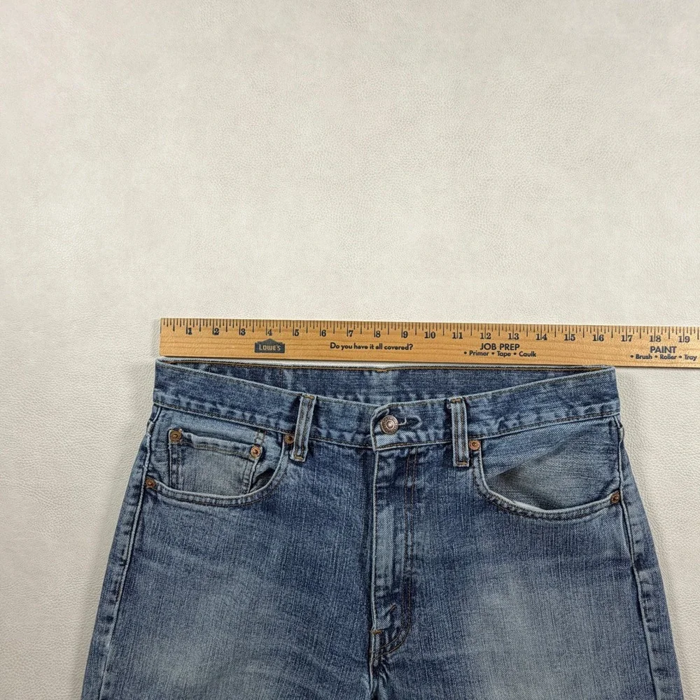 Vintage Levis 511 Slim Fit Jeans Mens 32x34 Blue Denim Straight Leg Cotton